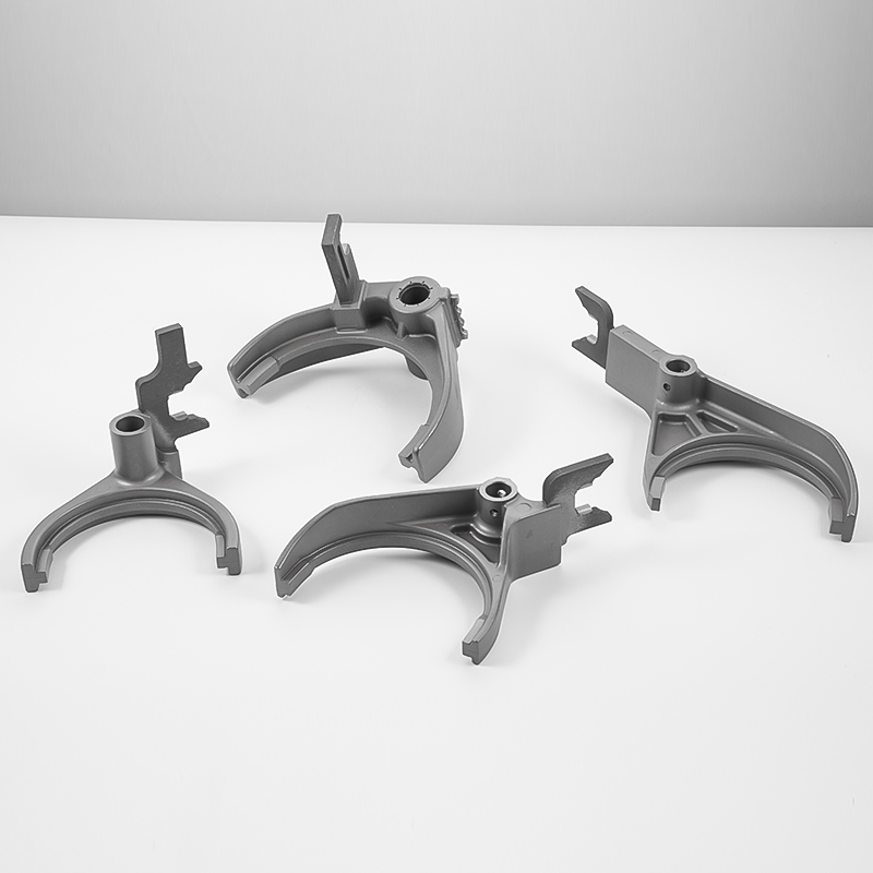 aluminum shift fork with insert