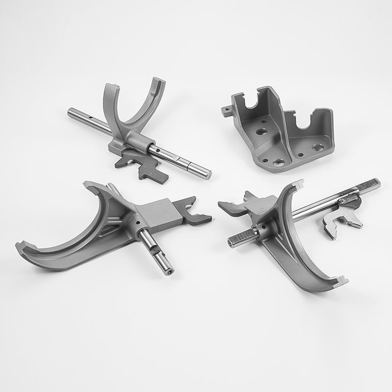 aluminum shift fork with insert