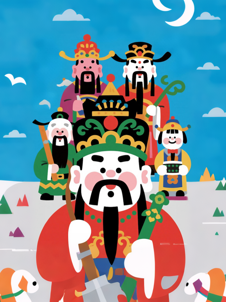 三山國王等中華傳統(tǒng)民間信俗人物